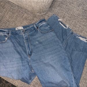 Abercrombie Curve Love 33 / 16 Straight Leg High Rise Jeans